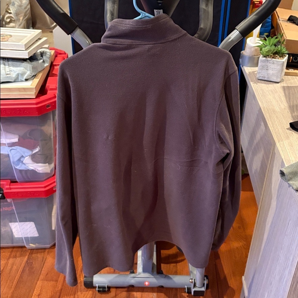 Eddie Bauer fleece zip up size L - Picture 6 of 8